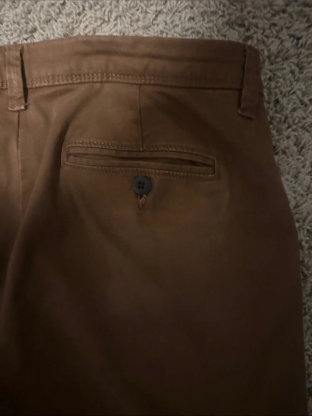 Men's Aeropostale Brown Straight-Leg Pants